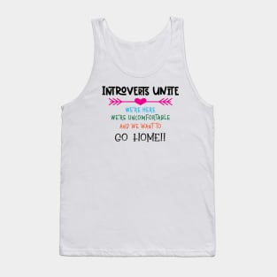 Introverts Unite Tank Top